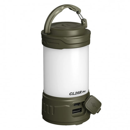 Stovyklavimo lempa Fenix CL26R Pro žalia